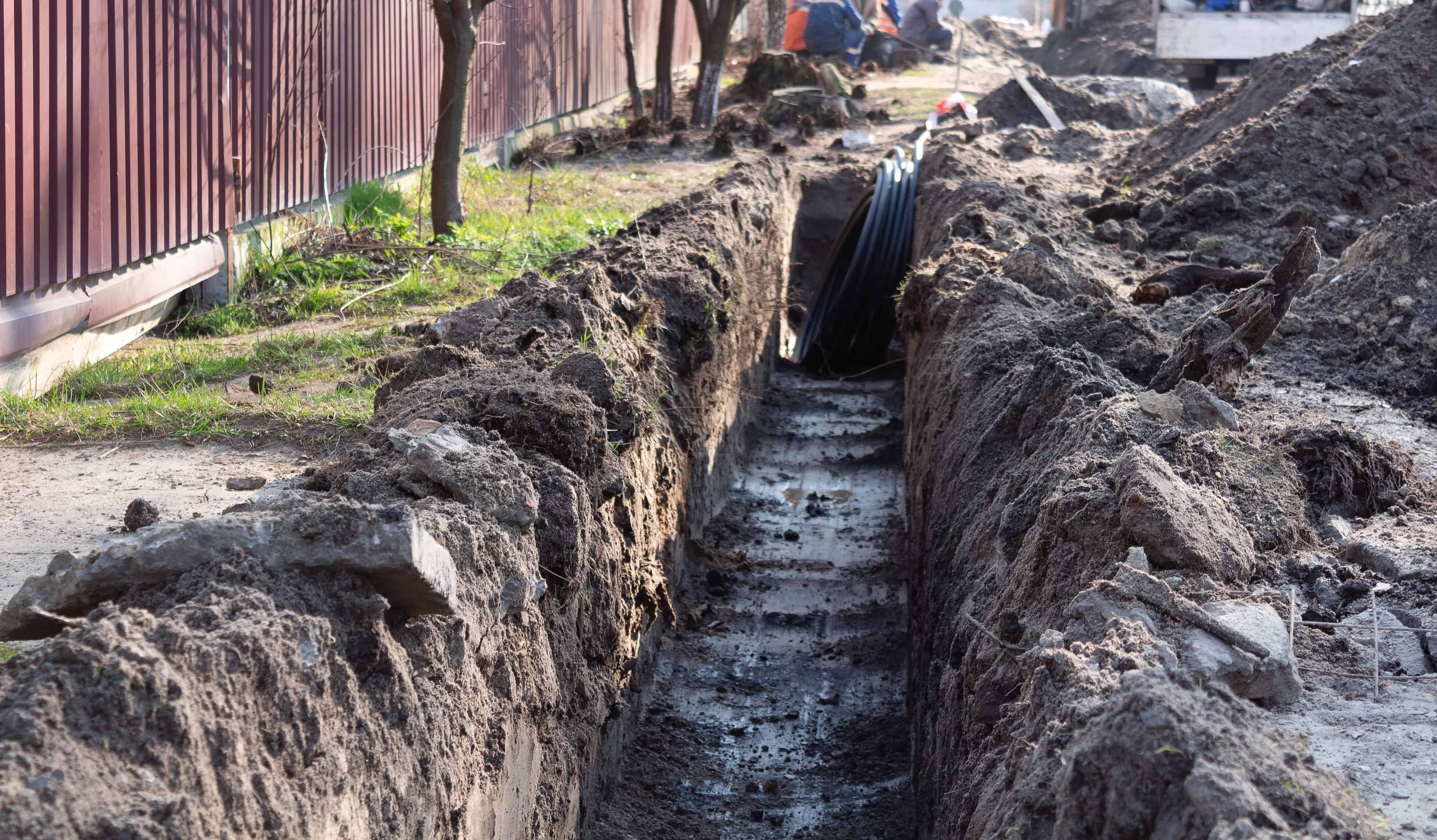 Trenching for Utilities image