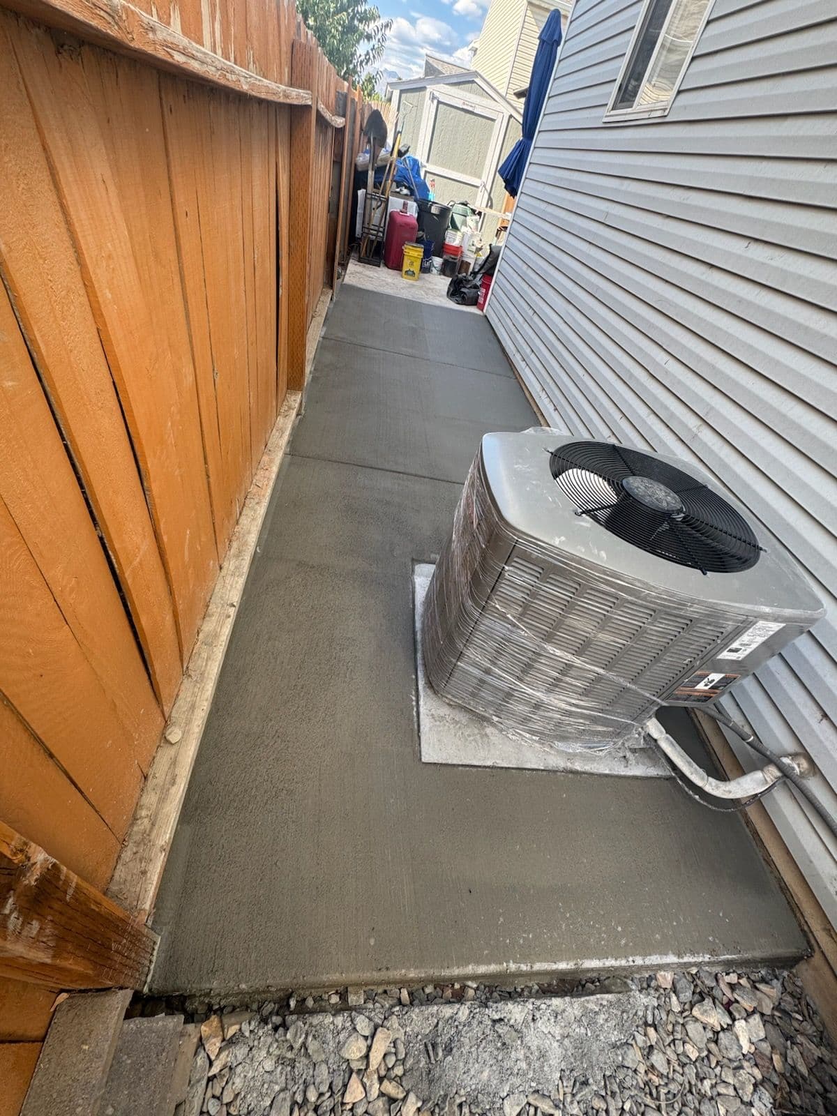 Concrete Pathway Installation for Easy Yard Access